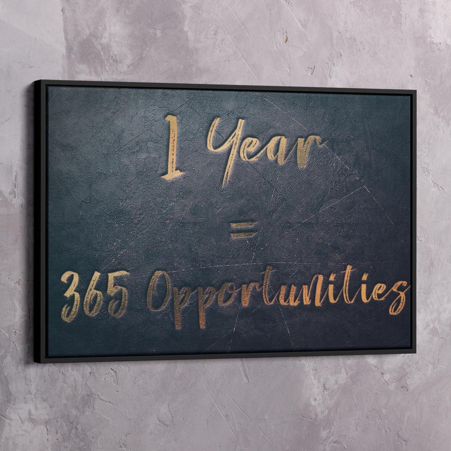 365 Opportunities Wall Art | Inspirational Wall Art Motivational Wall Art Quotes Office Art | ImpaktMaker Exclusive Canvas Art Landscape