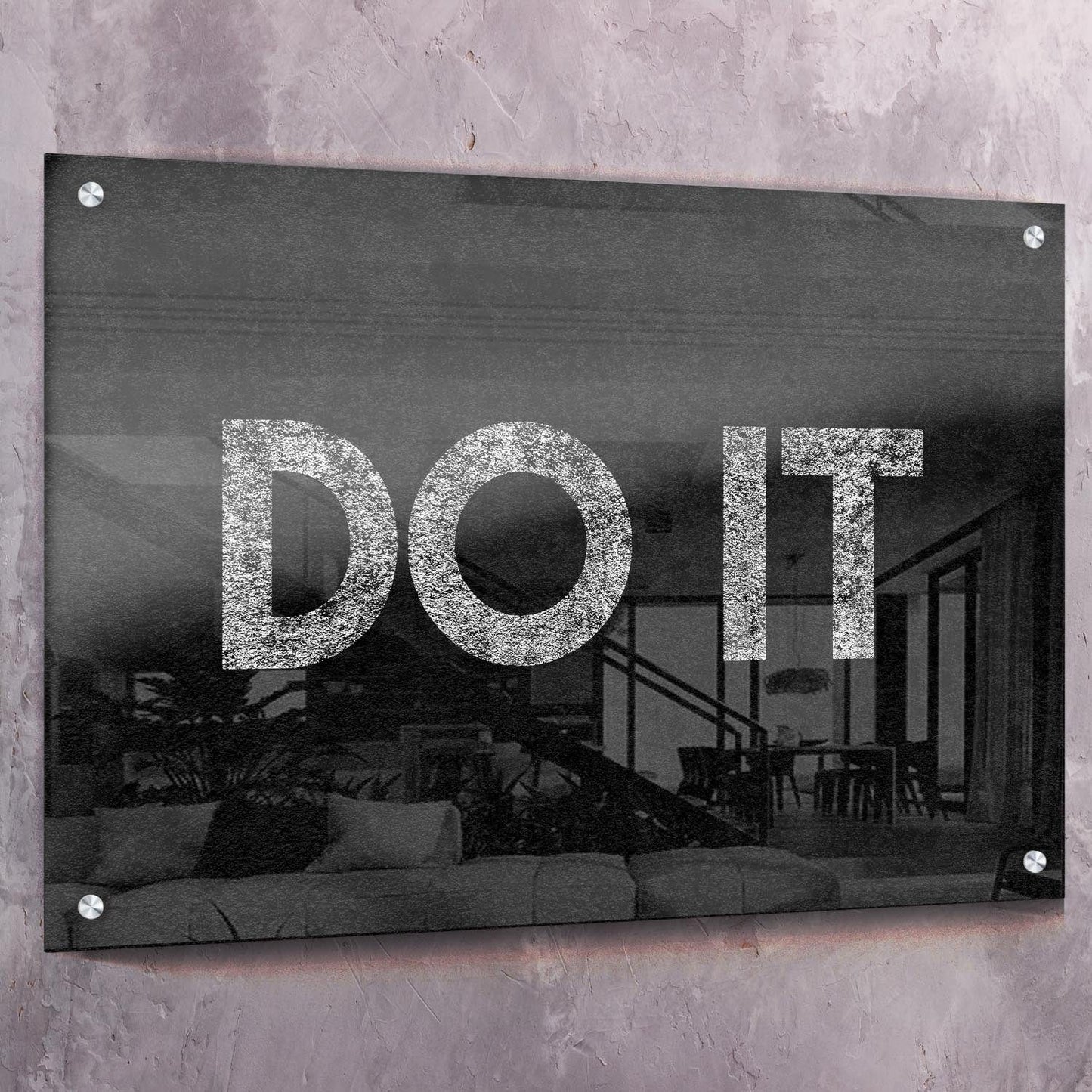 Do It Wall Art | Inspirational Wall Art Motivational Wall Art Quotes Office Art | ImpaktMaker Exclusive Canvas Art Landscape
